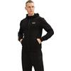 EA7 Emporio Armani Felpa Uomo con Cappuccio Logo Series in Cotone 7M000568AF13512 8059659253185 - Nero Nero Oro MC004