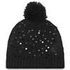 GUESS Berretto Donna Livia Sequins V5BZ03 Z39B0 Nero