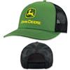 John Deere Cappello da Baseball Trucker Hat 13083346Grbk Berretto da Baseball Attuale Cappello da Camionista Cappello Marchio Ricamo Gryw Verde/Nero, Verde/Nero, Taglia Unica