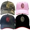 3R SPORT SRL Cappellino Baseball Milan Cappello con Visiera | Tifosi Bianco Neri PS 06050