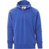 PAYPER Austin Felpa da Lavoro Uomo 100% Cotone Mezza Chiusura Zip Manica Raglan Polsini Vita in Costina Blu Royal (M)