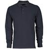 CHEMAGLIETTE! Polo da Lavoro Manica Lunga Uomo Maglia 100% Cotone 3 Bottoni Payper Florence