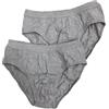 RAGNO 2 slip uomo Biocotton art. U188BN - S, Grigio