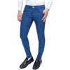 Cristiano Battistini Pantaloni Uomo Slim Fit Casual Eleganti in Cotone (50, #A1 Blu Avion)