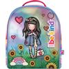 Gorjuss SANTORO Gorjuss - Mini zaino con scritta Be Kind To Yourself per il ritorno a scuola, zaino per ragazze e bambini, regalo carino per ragazze, Multi