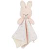 GUND Doudou Coniglietto, Baby GUND, Realizzato al 100% con Materiali Riciclati, Copertina con Peluche, Adatto a Neonati e Bebè, Colore Rosa e Crema, 25 cm