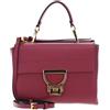 Coccinelle Pelle borsa a tracolla borsa da sera Arlettis Handbag Grainy Leather Rosewood mirtillo