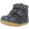 Bobux Step Up Timber Arctic Blu (Navy) Quickdry Vintage-Look Pelle 20 EU