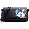 Desigual Borsa da donna Mickey Arty TROMSO 2000, colore: nero, Nero, taglia unica