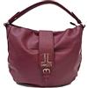 Before by Luigi Benetton Borsa Donna LANCETTI Sacca Mezzaluna Grande a Spalla ART: LL22W-104-3 LINEA ISAURA Dimensioni 39 X 28 X 15 cm (BORDEAUX)