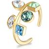 Brosway Anello Donna in Acciaio e Cristalli | Collezione Rain - BNR32A