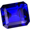Gems_Hub 1 Pz Di Tanzanite Naturale 5x3mm Forma Smeraldo sfaccettato taglio sciolto gemma per la creazione di gioielli. (fai da te, anello, ciondolo, collana)|GH_NAT_11715, 5x3mm, Pietra preziosa,
