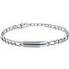 Sector No Limits Bracciale Uomo in Acciaio, Smalto, Collezione Basic - SZS102