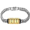 MMXX Braccialetti Personalizzati per Uomo con 1-6 Nomi Catena a Maglie Cubane in Acciaio Inossidabile Bracciale con Nome Identificativo per Papà Nonno Marito Fidanzato Regali per la Festa del Papà -E5