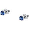 Morellato Orecchini Donna Argento 925% Riciclato, Zirconi Blu, Collezione Tesori - SAIW175