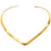 Vestopazzo, Collana Girocollo Ottone Dorato V Fina, Nickel Tested, DD00009