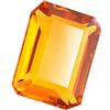DENMOUS ® Pietra topazio giallo naturale, forma rettangolare, certificata in laboratorio, 7,25 ratti/6,52 carati, pietra Sunela-B09SCZNS-DNM
