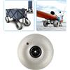 Ruote a palloncino da 16 pollici, accessorio multiuso per carrello e trolley