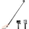 PellKing Bastone da selfie da 79 pollici per GoPro 10 9 8 7 6 5 Blcak 4 Silver Go Pro Max Session, DJI Osmo Action 2, AKASO, Insta360 One R Cameras, 45-200 cm Lungo Asta estensibile Monopiede