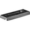 Walimex pro Piastra a sgancio rapido per treppiede video Advanced 173 SH - Sostituzione rapida piastra fotocamera in alluminio, gomma 100 x 40 x 10 mm, vite di collegamento per fotocamera da 1/4