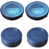 duomianshou 2 copriobiettivo posteriore compatibile con Nikon F Mount+copertura corpo fotocamera per D7000 D5100 D5000 D3200 D3100 D3000 D90 D80 D6 D5 D810A D7200 D500 D3400 D5600 D5600 850 D. 7500 D3500 D780 D4