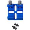 Generic Accessori per telescopi Con staffa di guida a vite di bloccaggio for telescopio astronomico(Blue)