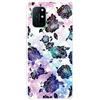 MUTOUREN Cover per Oneplus 8T Custodia in Silicone TPU Trasparenti Ultra Sottile Antigraffio Antiurto Protettivo Case con Pellicola Proteggi Schermo, Cielo Stellato e Crisantemo