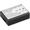 TYRLBDXS Batteria for fotocamera 1500 mAh, modello batteria LP-E10, compatibile con Canon 1100D, 1200D, 1300D, Rebel T3, T5, KISS X50, X70