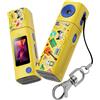 Generic Mini portachiavi con fotocamera, 1080P 2K, fotocamera digitale da 0,96 pollici, schermo LCD da 230 pollici, obiettivo girevole 230, piccola videocamera portatile per studenti fotografia all'aperto