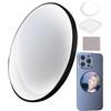 Generisch Specchio Selfie Magnetico Schermo Specchiante Portatile Ad Alta Definizione | Monitor Fotocamera Posteriore Fotografia Telefono Social Media Creazione Contenuti Live Streaming Trucco