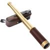 TIEOAXFT Binocolo monoculare portatile in ottone con zoom 25x30, telescopio for viaggi, crociere, escursioni, caccia