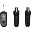 Tbest Ricevitore del Trasmettitore Microfono Wireless XLR Ricaricabile MIC DYNAMIC MIC 6.35mm per Prestazioni di Banda