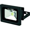VELAMP IS141 Cyclop Proiettore LED, 10 W, IP65, 3000 K, Nero