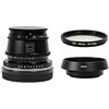 TTArtisan Obiettivo fisso 35 mm F1.4 formato APS-C grande apertura messa a fuoco manuale per fotocamera L Mount nero per Leica T CL TL TL2 Sigma FP con paraluce filtro UV da 39 mm