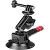 Generico Supporto a ventosa con testa a sfera, compatibile con iPhone, compatibile con DJI, supporto for auto a sgancio rapido for fotocamera