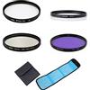 AFGRAPHIC Set di filtri per fotocamera 3 in 1 filtro UV CPL FLD con anello adattatore sacchetto filtro per fotocamera Canon PowerShot SX520 HS, SX530 HS, SX540 HS