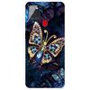 MUTOUREN Cover per Samsung Galaxy A21S Custodia in Silicone TPU Trasparenti Ultra Sottile Antigraffio Antiurto Protettivo Case con Pellicola Proteggi Schermo, Diamond Butterfly