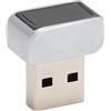 Naroote Lettore di Impronte Digitali USB, Scanner Biometrico Portatile, Scanner di Corrispondenza Veloce da 0,5 S con Tocco a 360 Gradi, Ideale per Accesso a PC Laptop a 10, 11, 32, 64 Bit