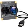 IFWATER Modulo fotocamera USB 120 fps - 4K ad alta velocità Golf Swing fotocamera USB senza distorsione obiettivo grandangolare 110 gradi per Windows Mac OS Jetson Nano