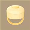 Cuifati Telecomando Bluetooth per Giradischi Dell'app, Anello a Scorrimento con Dito Clicker Tablet Cellulare Otturatore della Fotocamera Telecomando per Selfie Controller Video (Giallo)