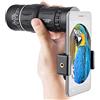 Generic Telescopio portatile monoculare portatile 40x60 Binocolo zoom monoculare professionale militare Ottica notturna Grande visione