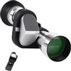 Generic Mini telescopio monoculare 8 x 20 con clip per telefono, grandangolo da 7,2°, prisma BAK4, obiettivo rivestito FMC, portatile per visione notturna e fotografia del telefono