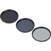 Generic Set Filtri ND, Filtri ND2 ND4 ND8 HD Rivestimento Multistrato Antigraffio per Accessori (67 mm)