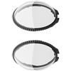 Qsvbeeqj Sostituzione Lente Della Macchina Fotografica Protector Alta Integrità Vetro Negazione Immagine Vignettatura Shock Penetrable ABS Frame Per Avventura Filmmaking Alta Clearness Lens Cover