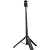 Bewinner Treppiede per Telefono con Supporto per Slitta Fredda e Testa a Sfera a 360°, Supporto per Selfie Stick Estensibile a 5 Sezioni per Live Streaming Desktop, Fotografia, Vlogging,