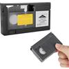 LVIFLOAE VHS C Adattatore Cassetta Riproduzione motorizzata Registrazione Registrazione Adattatore Cassetta Compatibile con cassetti C S VHS ABS non compatibile con 8 mm MinIDV HI8