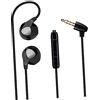 Mikikit Auricolari Antirumore Cuffie Microfono Jack da 3 5 Mm per Mp3 Stereo Sound Nero