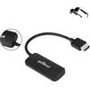 gofanco Convertitore da HDMI 2.0 a USB C (Adattatore per Monitor HDMI da Computer o Laptop a USB di Tipo C) - 4K a 60 Hz, HDCP 2.2, Audio Stereo a 2 canali -, Nero