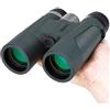 ERNZI Binocolo 12X42 per adulti con supporto telescopico per telefono, binocolo professionale HD impermeabile per birdwatching, viaggi, caccia ed eventi sportivi per la fotografia,Verde