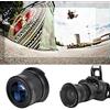 BROLEO Obiettivo Fisheye per, obiettivo della fotocamera del telefono, obiettivo fisheye moment, universale professionale per fotocamere digitali, telefoni cellulari e smartphone